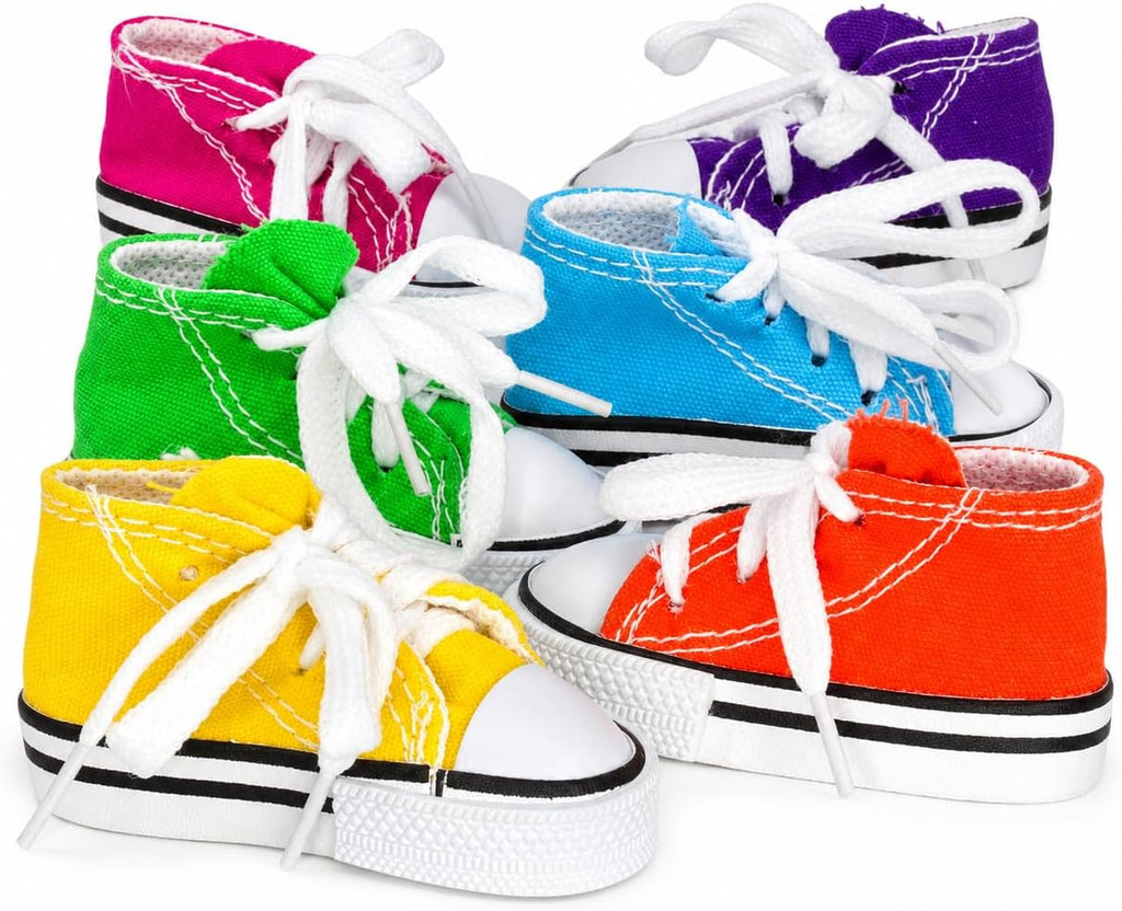 6-Piece Mini Sneaker Parrot Foot Toys & Cage Craft Set