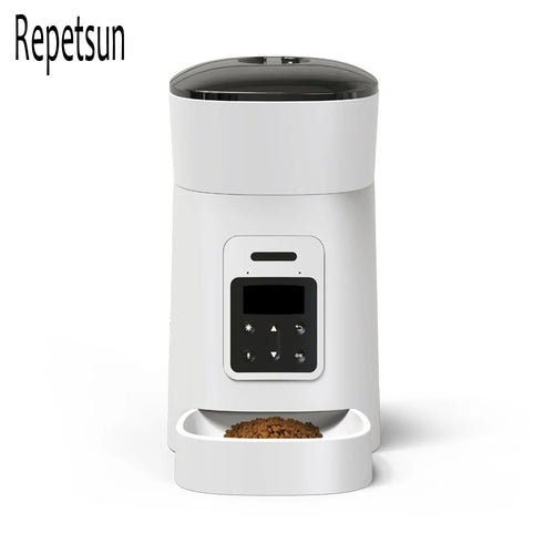 Automatic Smart Pet Feeder for Cats & Dogs - Timed Portion Control