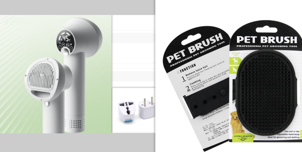 Smart Pet Blow Dryer and Comb Combo for Dogs & Cats