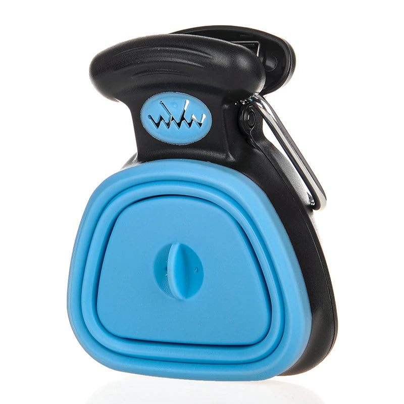Dog Poop Bag Dispenser - Travel Foldable Pooper Scooper Poop Scoop Clean Animal Waste Picker Cleaning Tools Pet Products