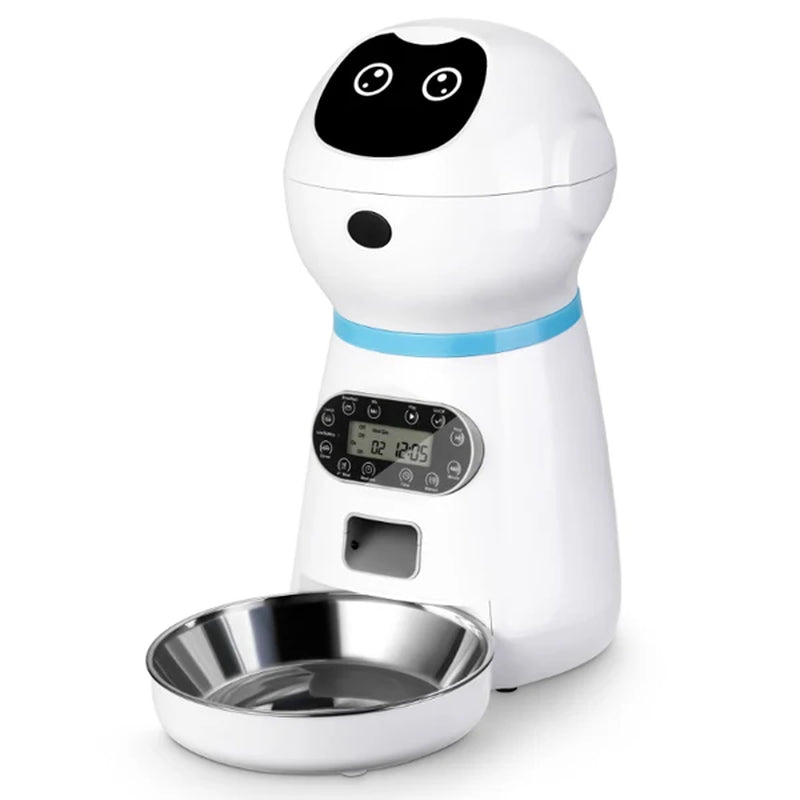 Automatic Smart Pet Feeder for Cats & Dogs - Timed Portion Control