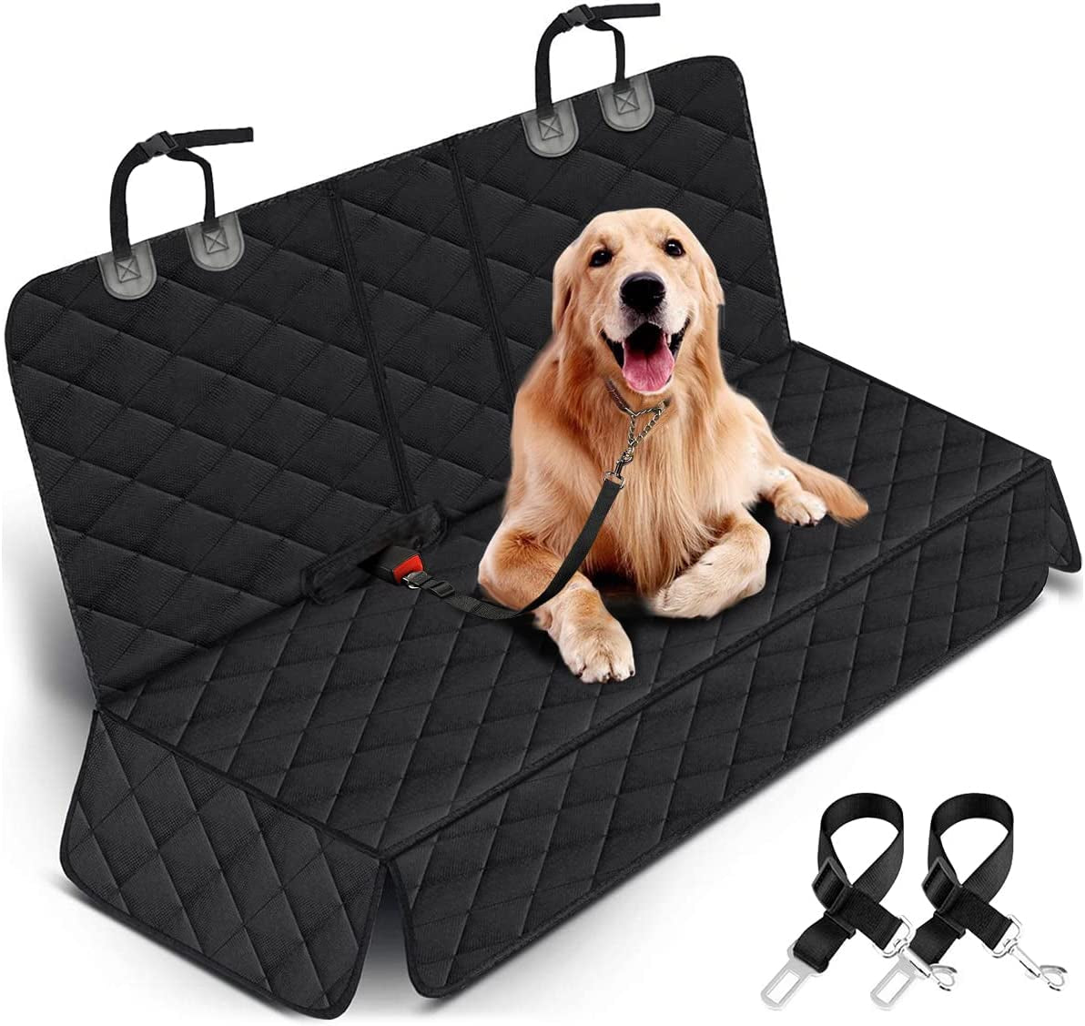 Dog Car Seat Cover - Back Seat Cover for Dogs Pet Car Seat Protector