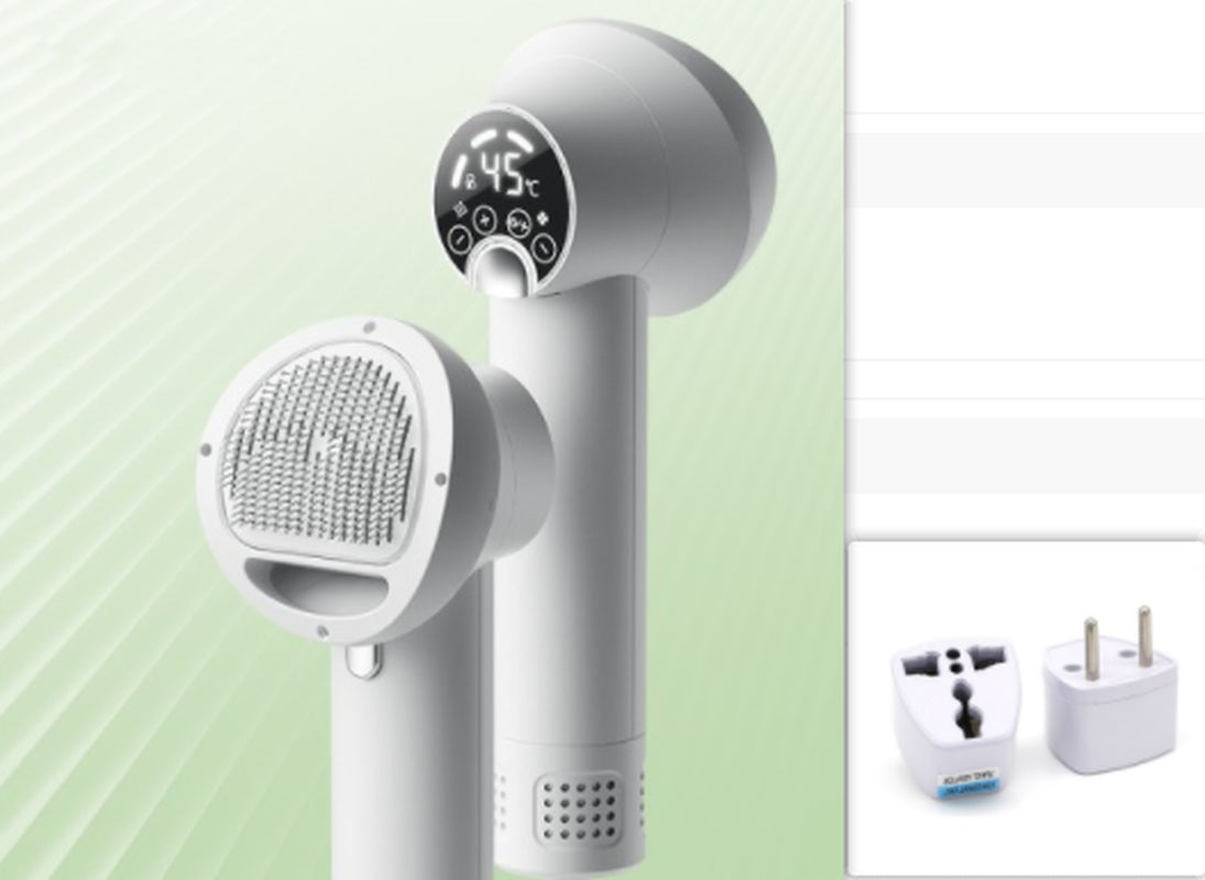 Smart Pet Blow Dryer and Comb Combo for Dogs & Cats