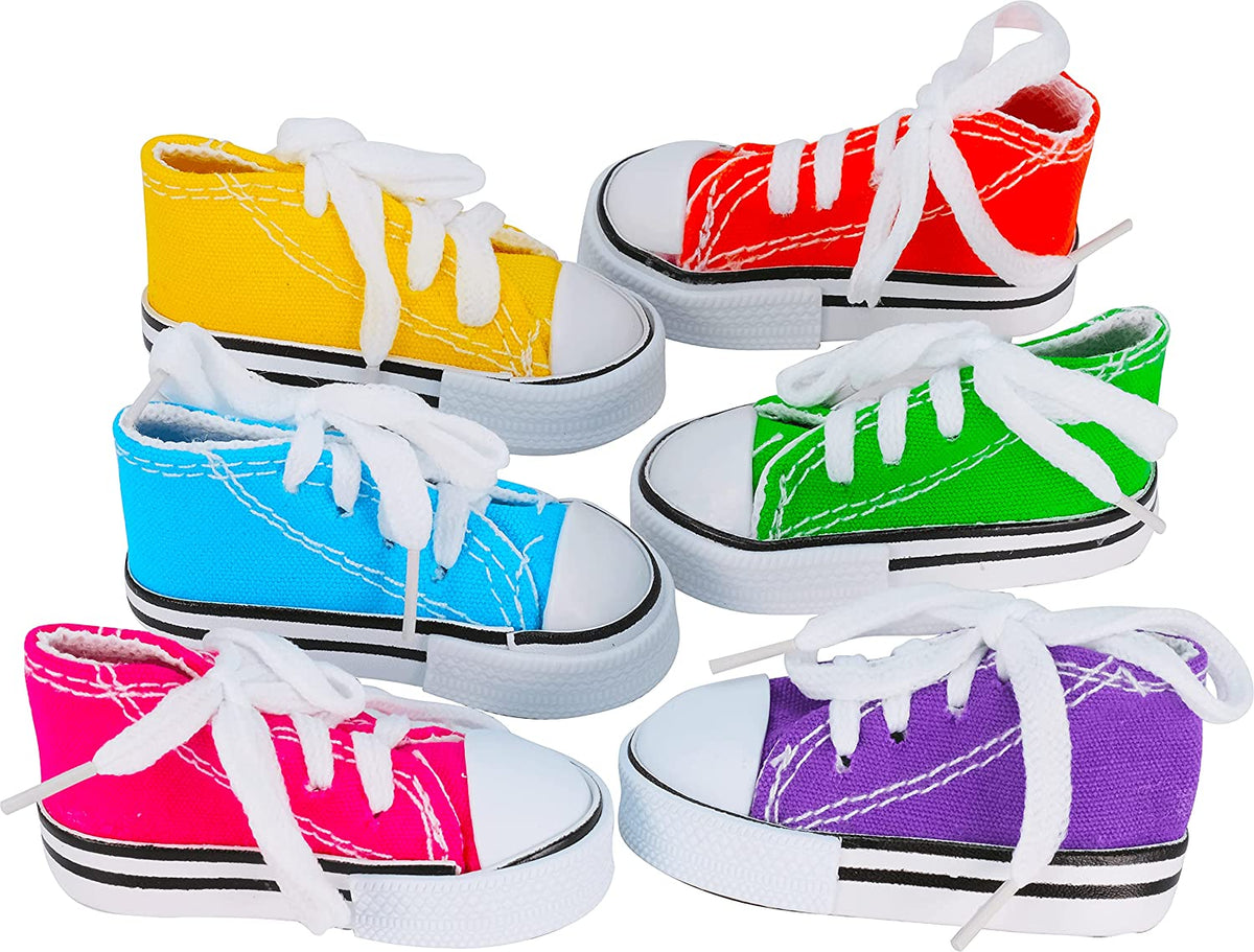 6-Piece Mini Sneaker Parrot Foot Toys & Cage Craft Set