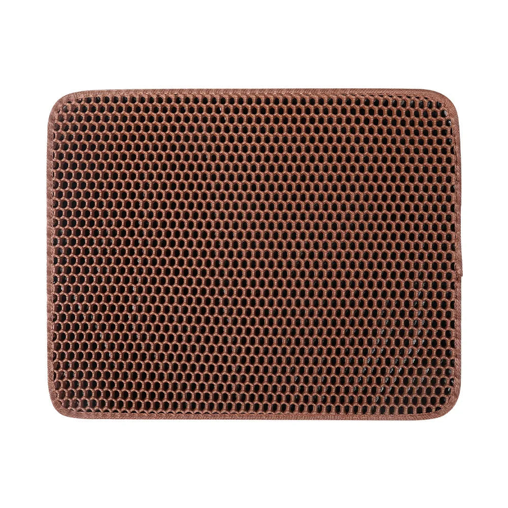 Waterproof EVA Double-Layer Cat Litter Trapping Mat