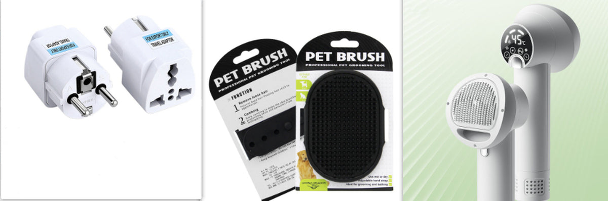 Smart Pet Blow Dryer and Comb Combo for Dogs & Cats